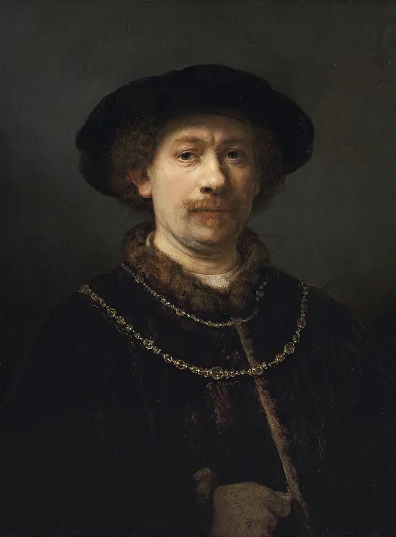 Self-portrait with Two Chains
